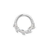 14k GOLD WILD HEARTS - CZ - CLICKER