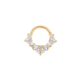 14k GOLD LEGACY - CZ - CLICKER