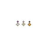 14k GOLD TINY DUET