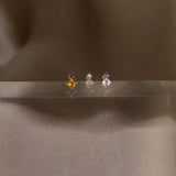 14k GOLD TINY DUET