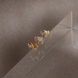 14k GOLD TINY DUET