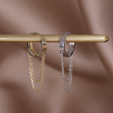 14k GOLD DOUBLE CHAINED RING