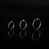 14k GOLD CHARM LINK RING
