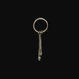 14k GOLD CHARM LINK RING