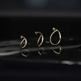 14k GOLD CHARM LINK RING
