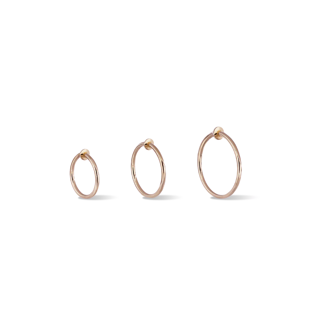 14k GOLD CHARM LINK RING