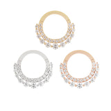 14k GOLD GL'AMOR - CZ - CLICKER