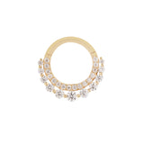 14k GOLD GL'AMOR - CZ - CLICKER
