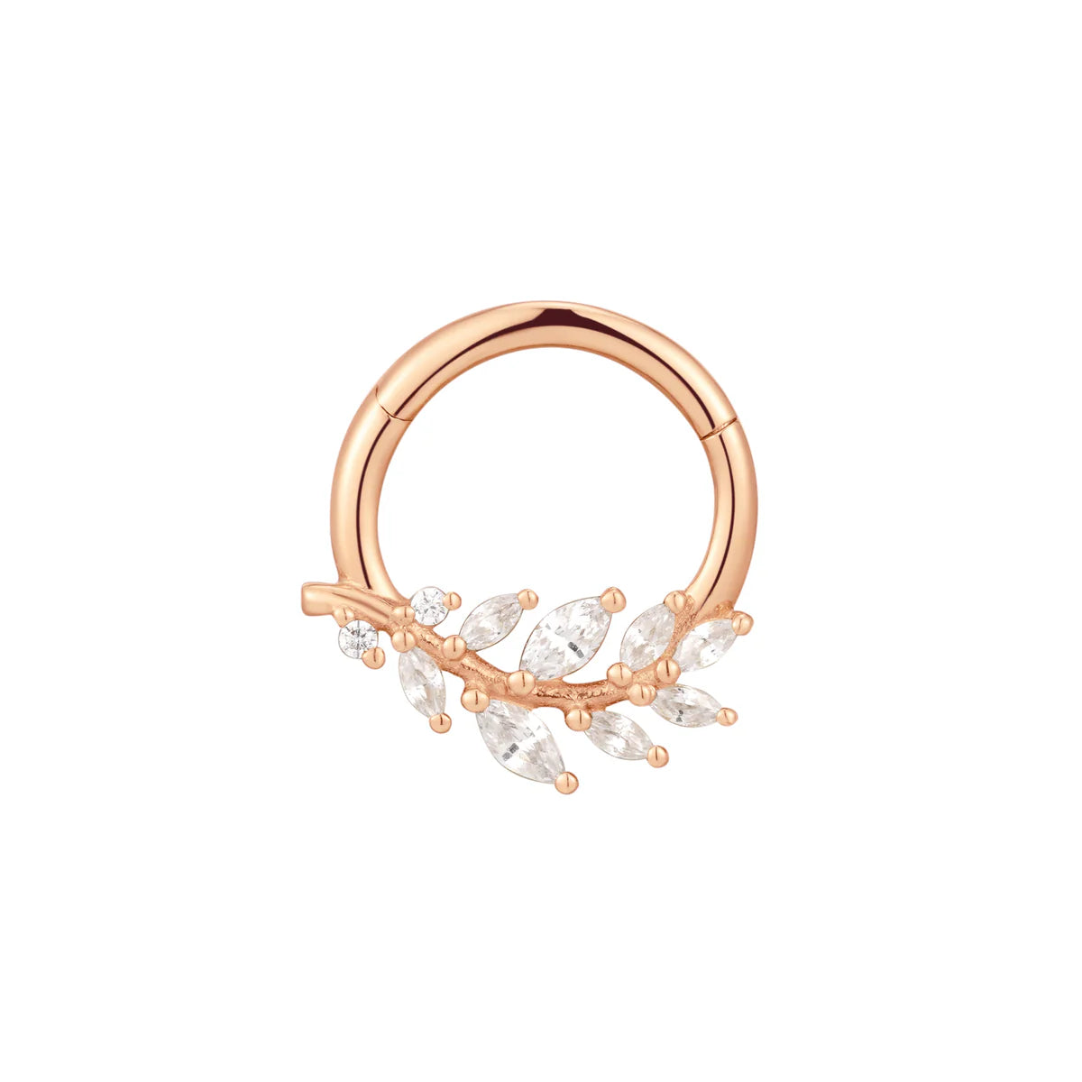 14k GOLD WILD SOUL - CZ - CLICKER