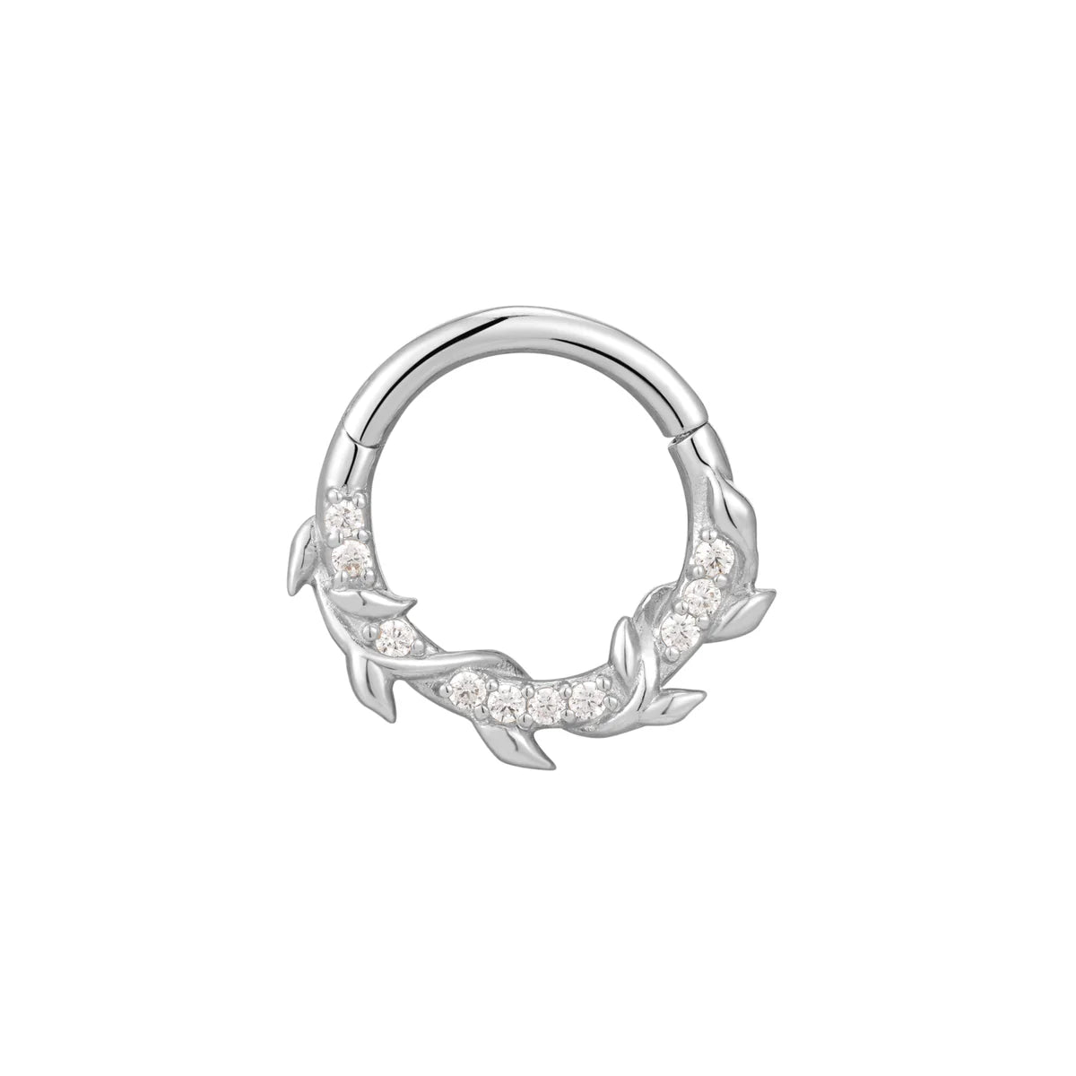14k GOLD WILD HEARTS - CZ - CLICKER