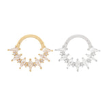 14k GOLD WONDERLAND CZ CLICKER
