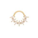14k GOLD WONDERLAND CZ CLICKER