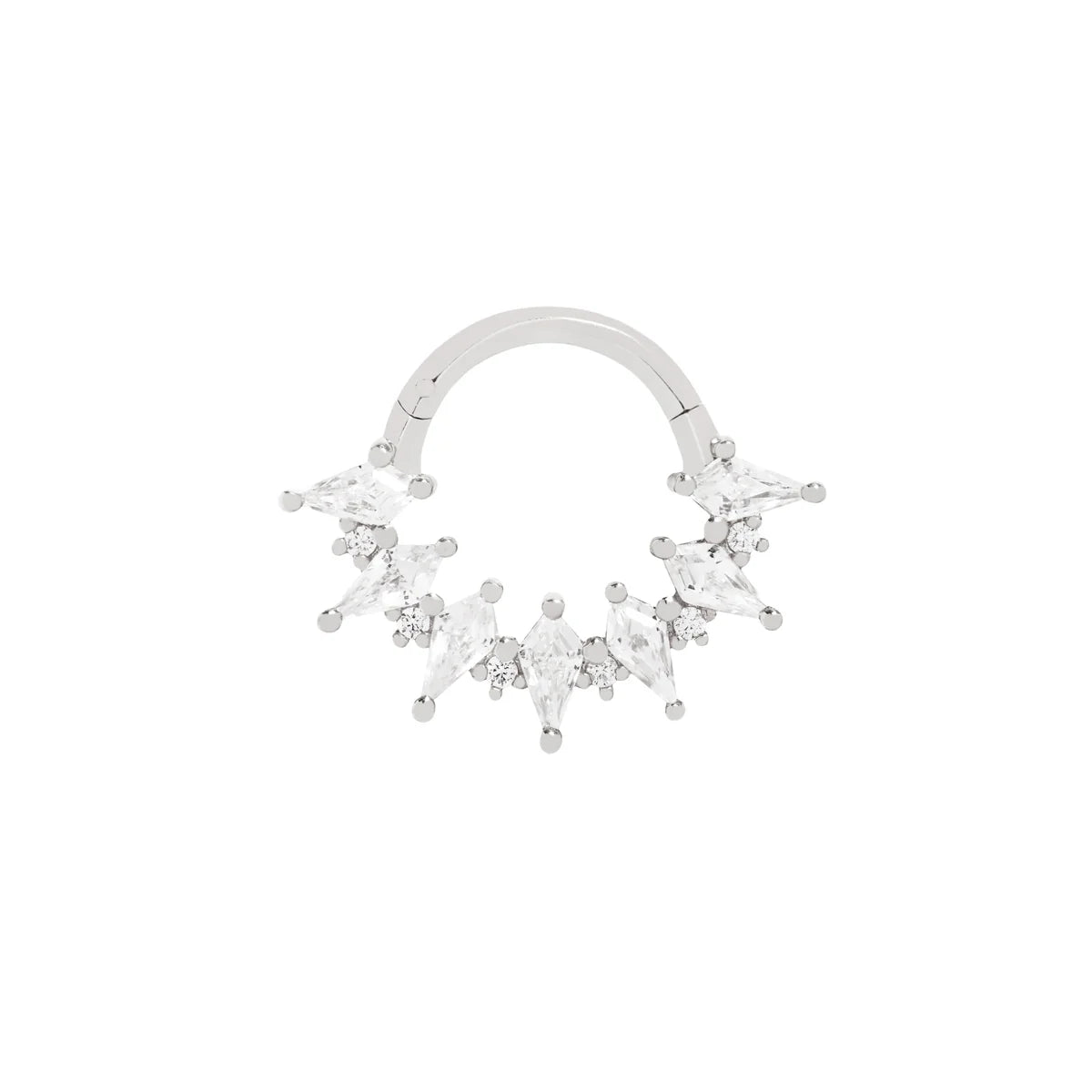 14k GOLD WONDERLAND CZ CLICKER
