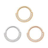 14k GOLD SHOWCASE - CZ CLICKER