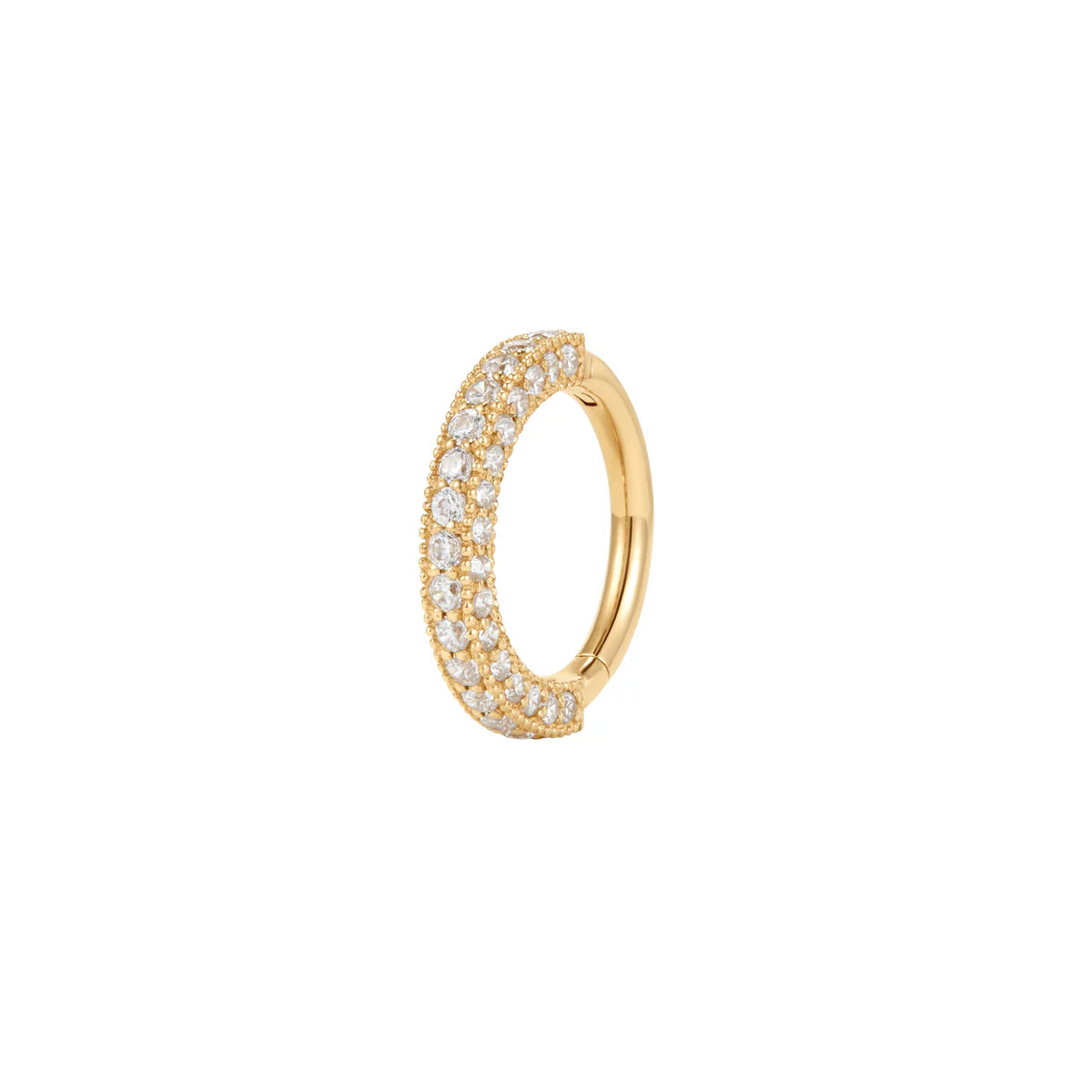 14k GOLD SHOWCASE - CZ CLICKER