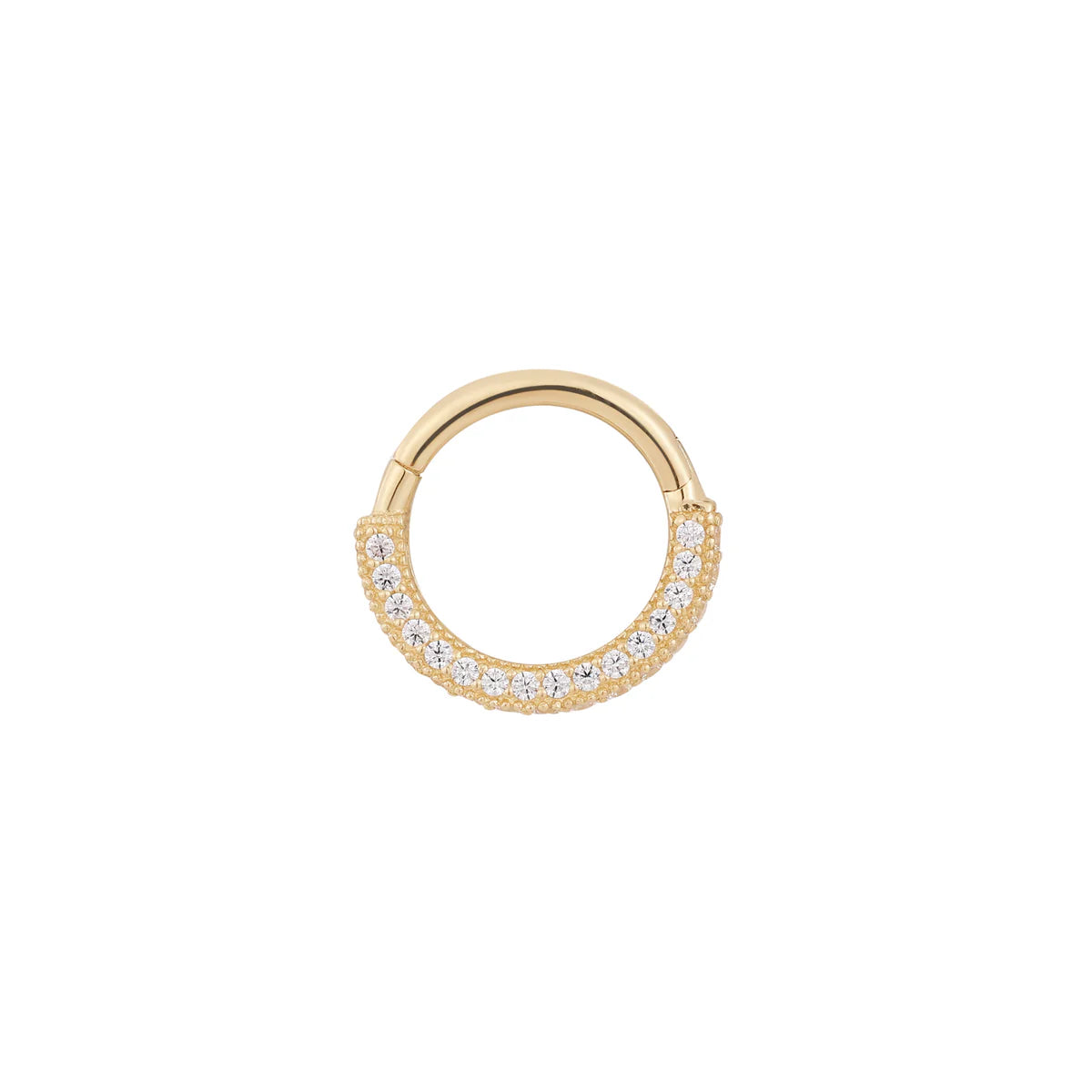 14k GOLD SHOWCASE - CZ CLICKER