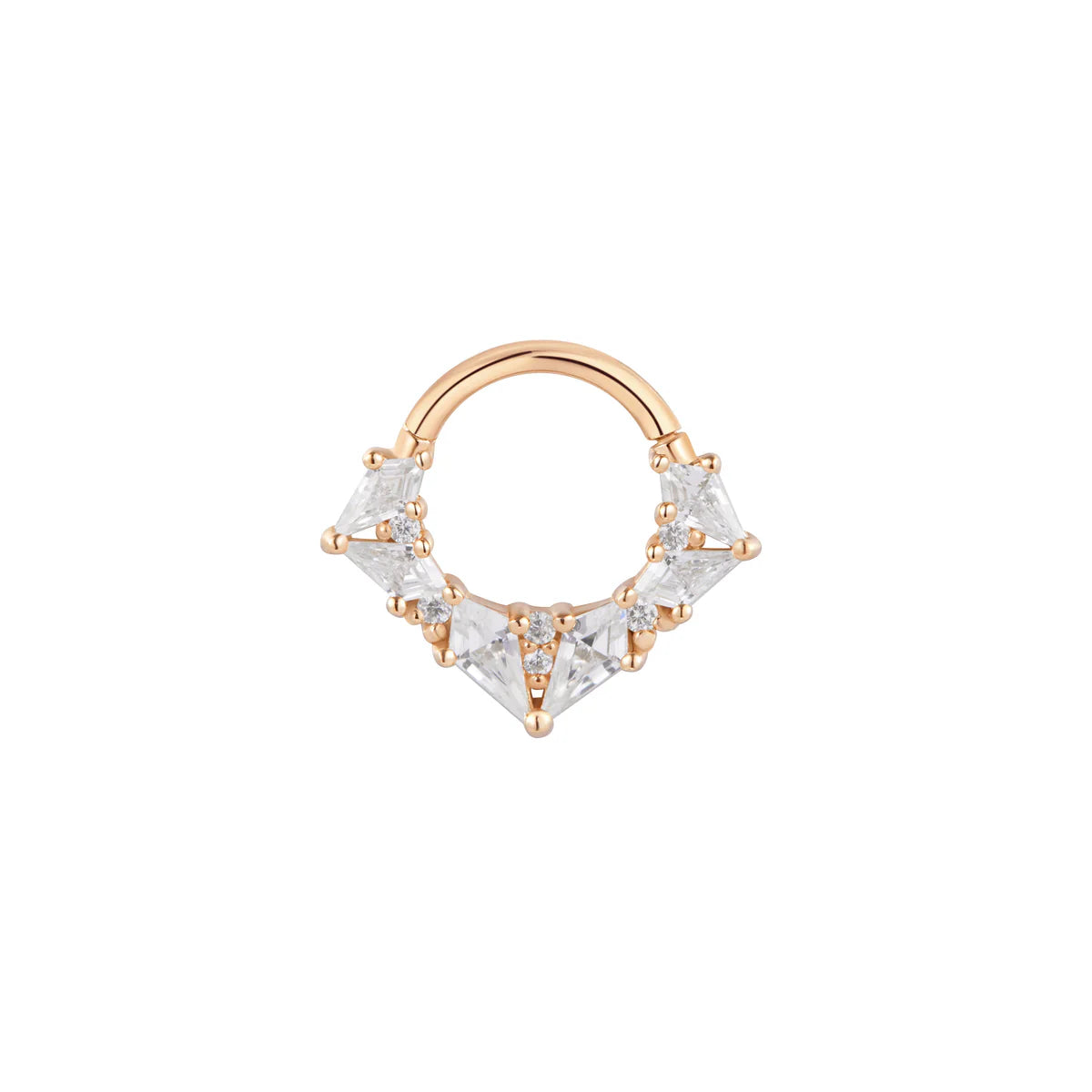 14k GOLD LEGACY - CZ - CLICKER