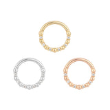 14k GOLD LOVE IS LOVE CLICKER