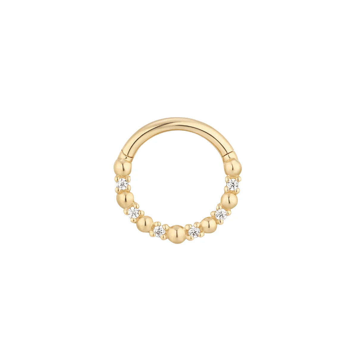 14k GOLD LOVE IS LOVE CLICKER